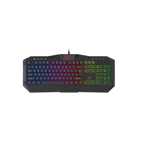Клавіатура Havit HV-KB510L дротова USB з підсвічуванням чорний Житомир - изображение 1