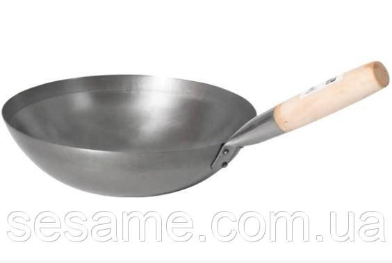 Сковорода Вок WOK с плоским дном 30см (Китай) Харьков - изображение 1