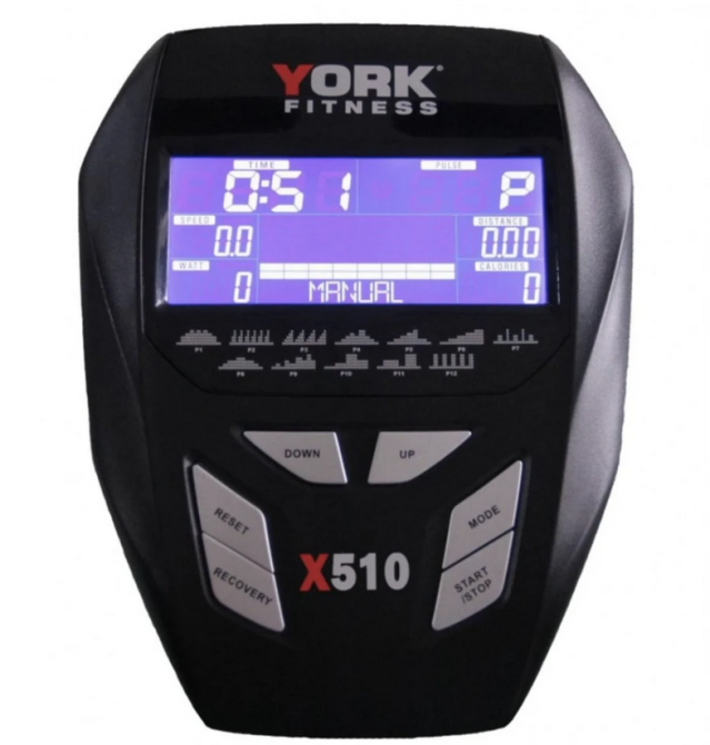 Орбитрек электромагнитный York Fitness X510 черний с красным Киев - изображение 10