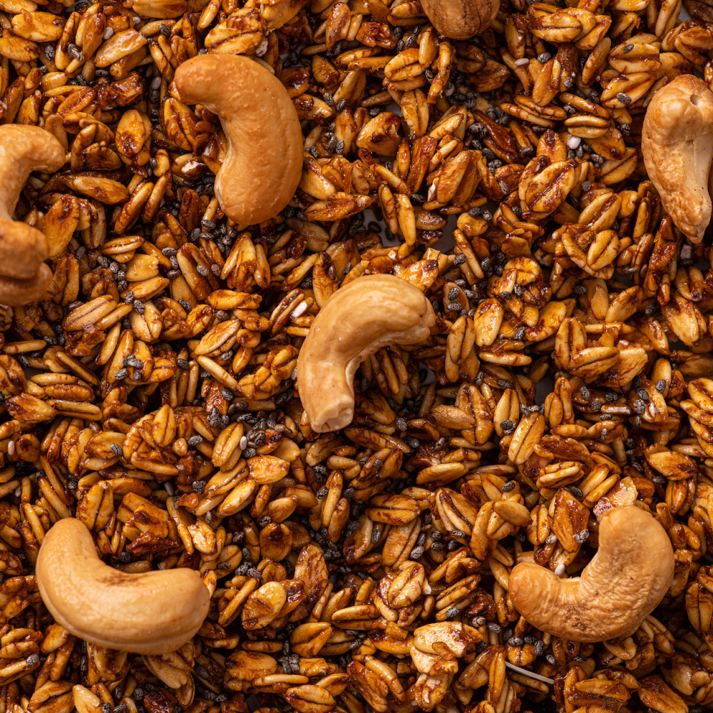 Набор гранолы Mini Ginger Cookie, 1 кг & Sweet Cashew, 250 г в подарок Gregory Mill Киев - изображение 8