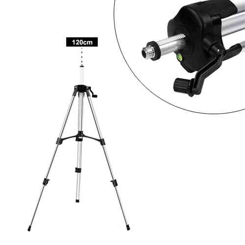 Штатив для лазерного рівня 120см 5/8, алюмінієва стійка до нівеліра Вінниця