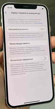 Айфон iPhone 12 64Gb. Білий 93% Київ