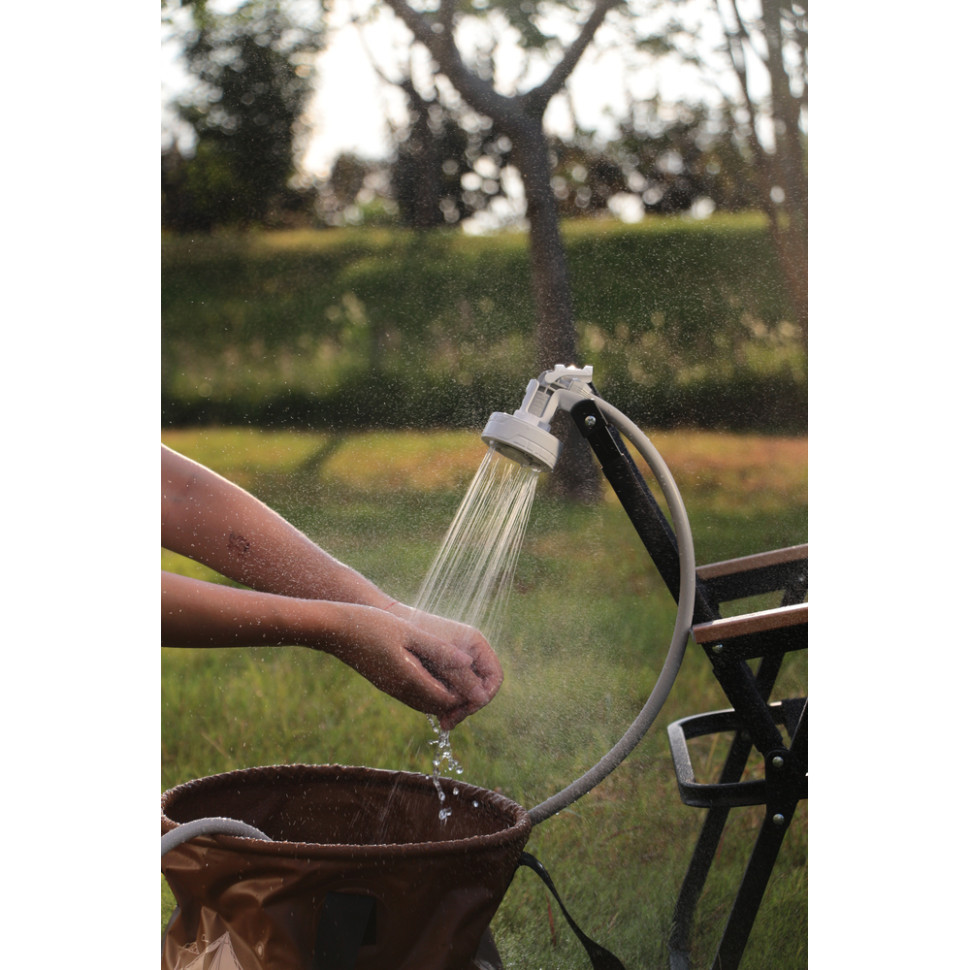 Душ портативний з насосом на акумуляторі Flextail Max Shower, білий Киев - изображение 12