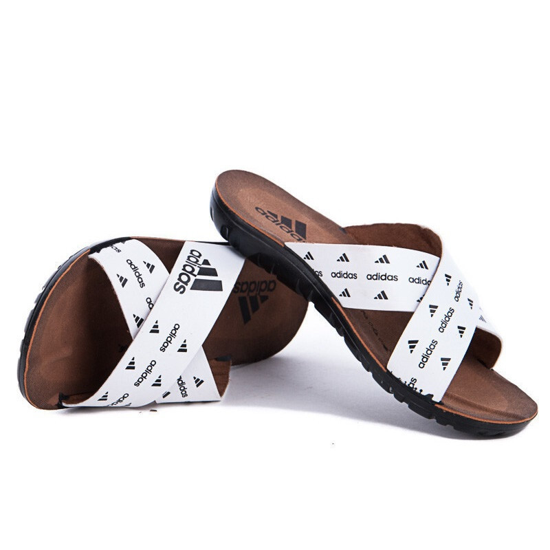 Мужские Шлёпанцы Тапочки Adidas Сланцы Белые Адидас ( размеры: 40,41,42,43,44,45) Днепр - изображение 10