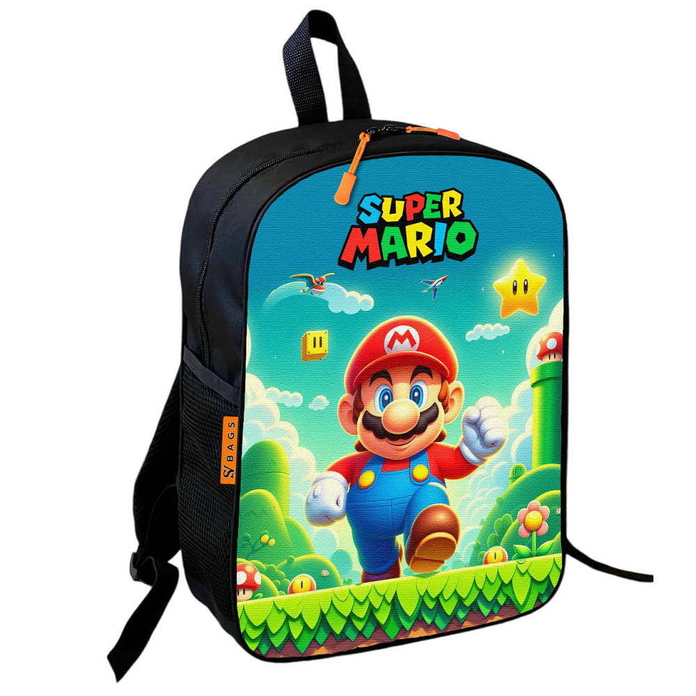 Рюкзак шкільний дитячий Супер Маріо «Super Mario» 36х27 см для хлопчика (01071) Київ - фото 1