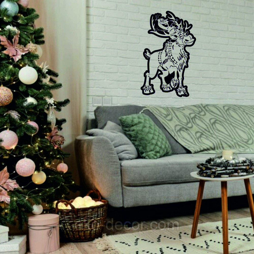 Декоративне настінне Панно «Олень», Декор на стену Київ - фото 3