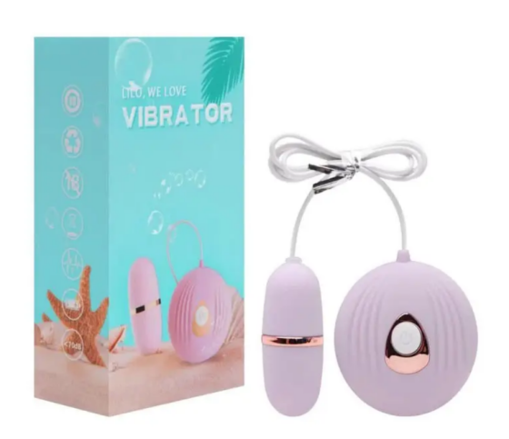 Вибро-яйцо с проводным управлением и 7 режимами вибрации Lilo Violet Sex Aura Киев