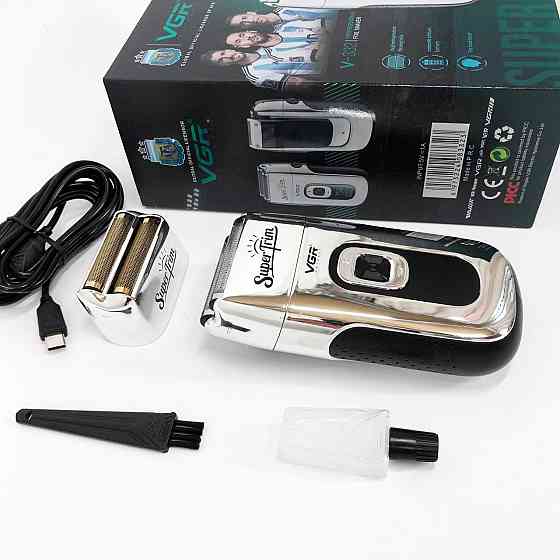 Электрическая бритва для качественного бритья VGR, Бритва портативная аккумуляторная YK-42 Львов