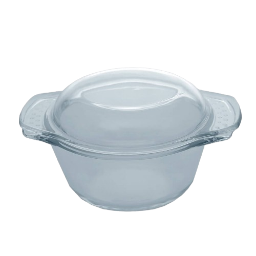 Каструля скляна кругла 2,0л з кришкою MR-5020 Maestro Житомир - изображение 1