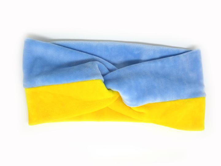 Пов'язка для волосся для спорту в українському стилі Київ - фото 1