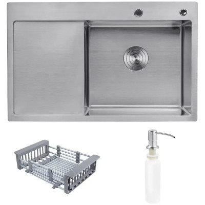 Мойка кухонная Kroner Geburstet-7849RHM (CV025276) Винница - изображение 1