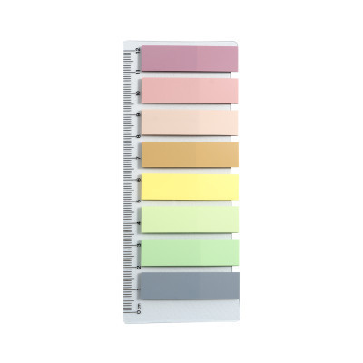 Стікер-закладка Buromax Plastic PASTEL 45x12mm, 8х25шт (BM.2307-99) Вінниця - фото 2