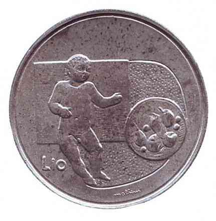 Монета 10 лир. 1976 год, Сан-Марино.UNC Полтава