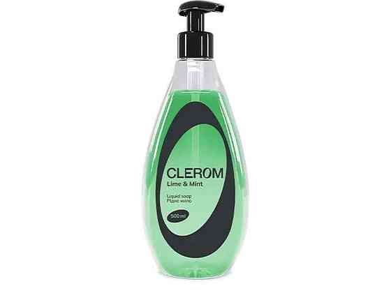 Мыло жидкое 500мл Lime and mint ТМ CLEROM Киев