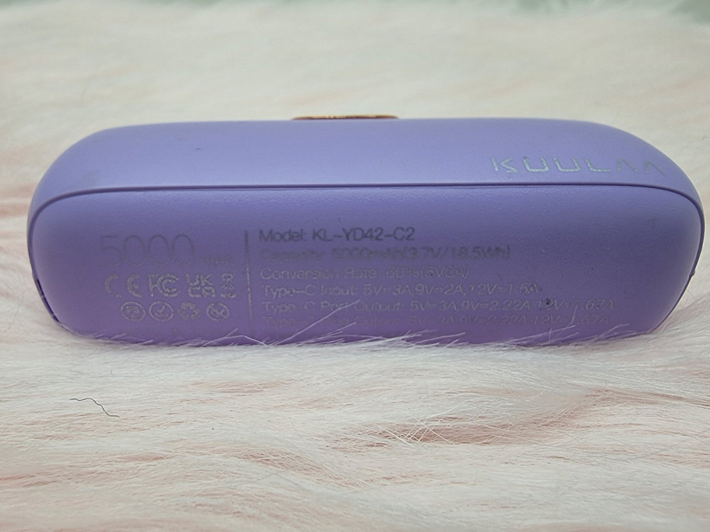 Міні-павербанк Kuulaa KL-YD42-C2 5000 mAh зі штекером Type-C ( товар вживаний) Луцьк - фото 8