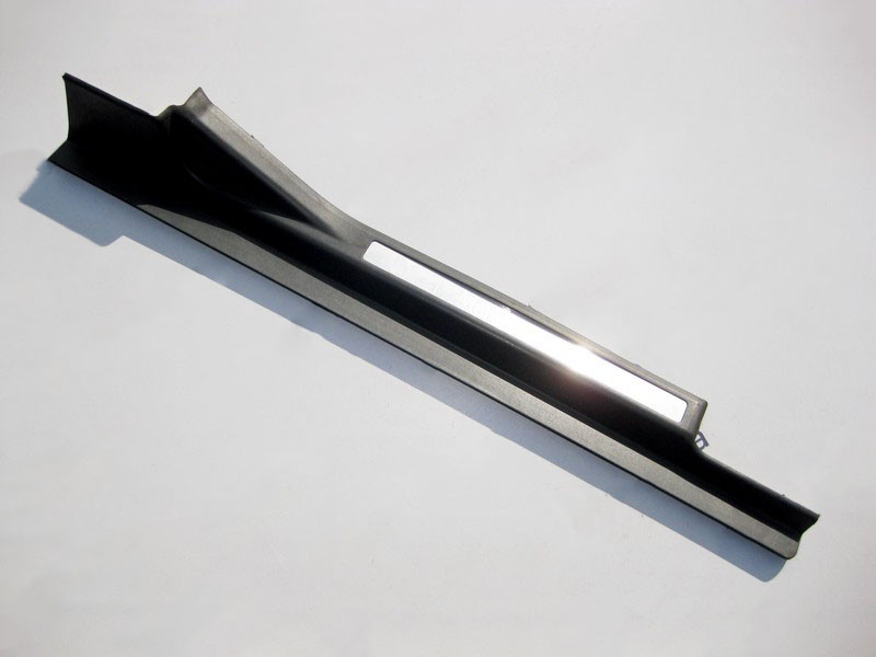 Mercedes-Benz  A2036800835 9B51 Накладка переднього правого дверного отвору з хромом, колір антрацит C-Class W203 Одесса - изображение 1