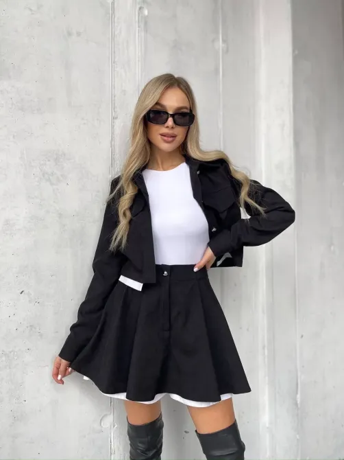 Костюм (куртка и юбка-шорты) Одесса - изображение 10