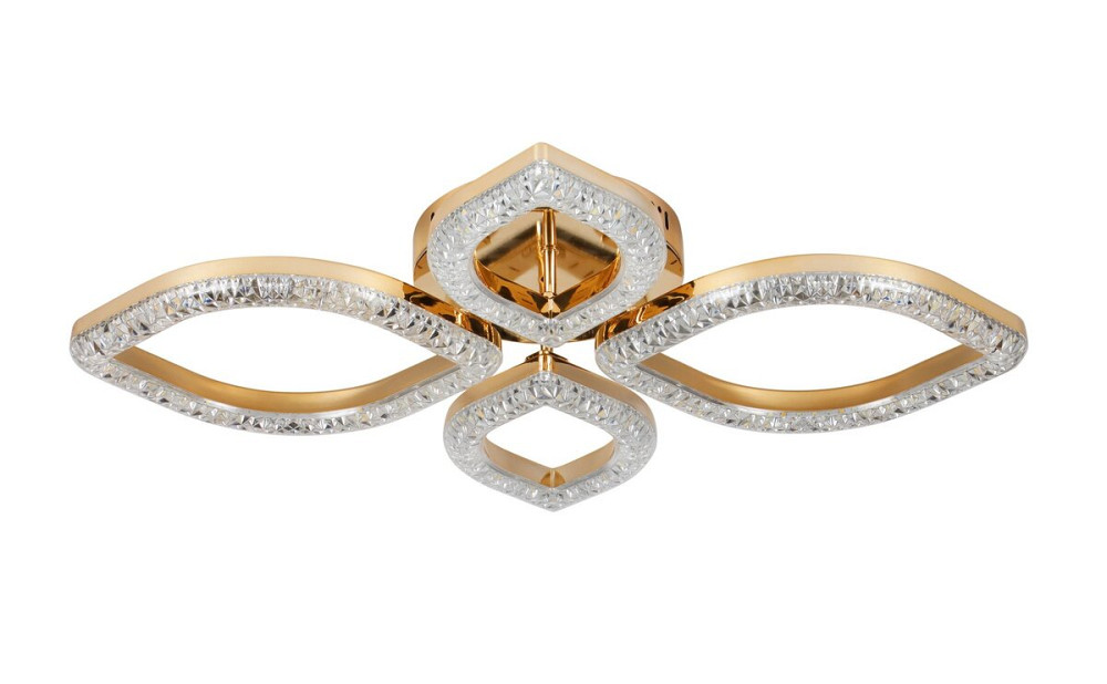 SIRIUS Люстра світлодіодна акрилова Sirius 2721/2+2 GD 48W*2 Коломыя - изображение 2