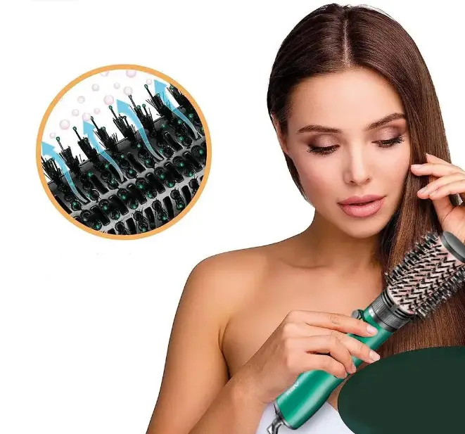 Фен-щітка для волосся VGR V-498 2 рівні обдування 2 рівні температур 1200W (2 насадки) Вінниця - фото 7