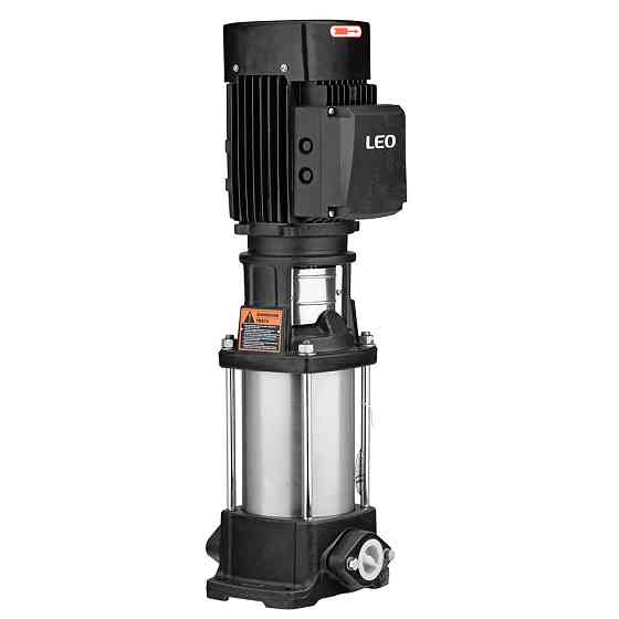 Насос центробежный многоступенчатый вертикальный 380 4кВт Hmax 145м Qmax 141.6л/мин нерж LEO 3.0 innovation Ровно