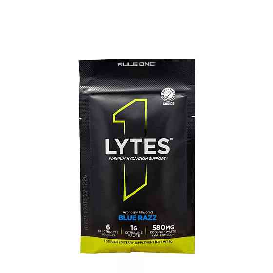 Суміш електролітів Rule One Lytes 6 г, Blue Razz Луцьк