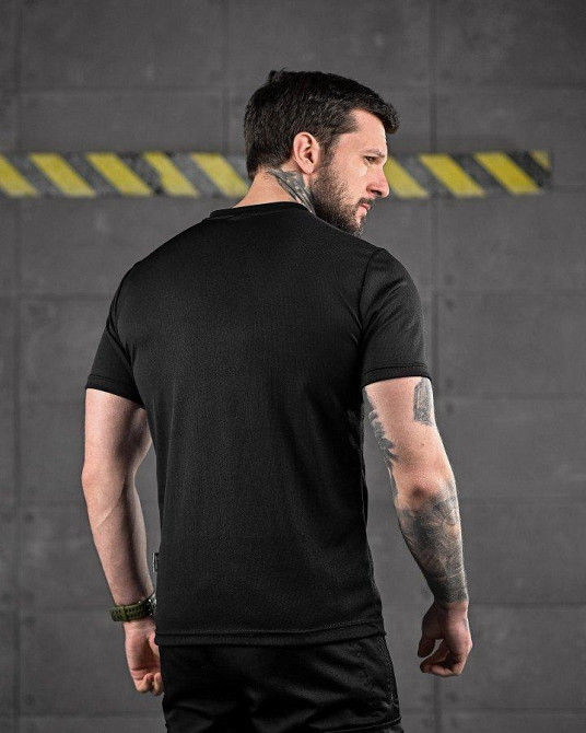 Тактична футболка Oblivion Go fast Oblivion black ДЛ6582 Одеса - фото 5