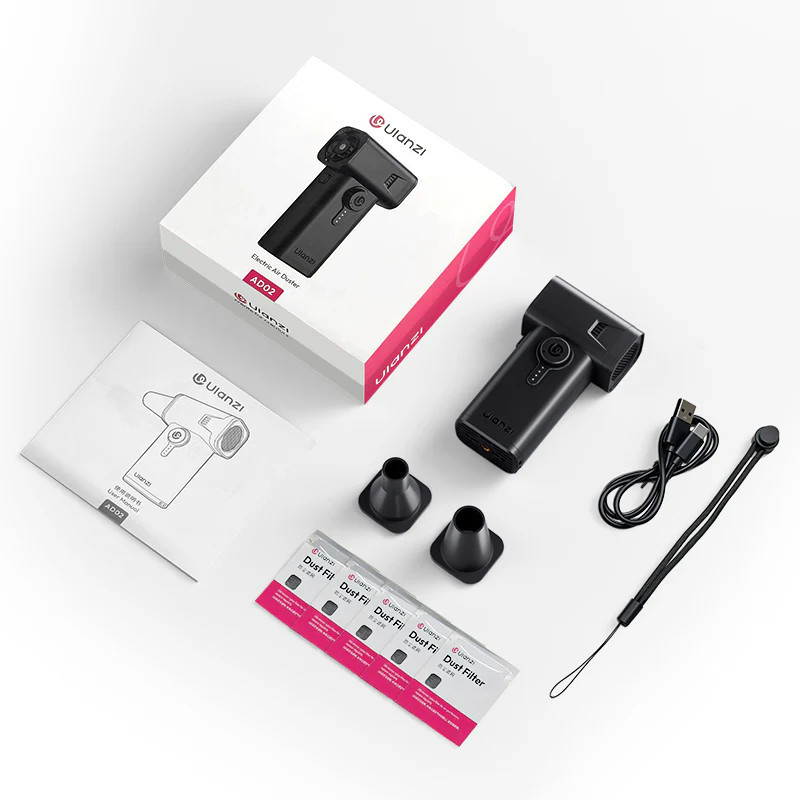 Повітродув портативний турбо 170Вт 130000об/хв Ulanzi STORM AD02 Київ - фото 5