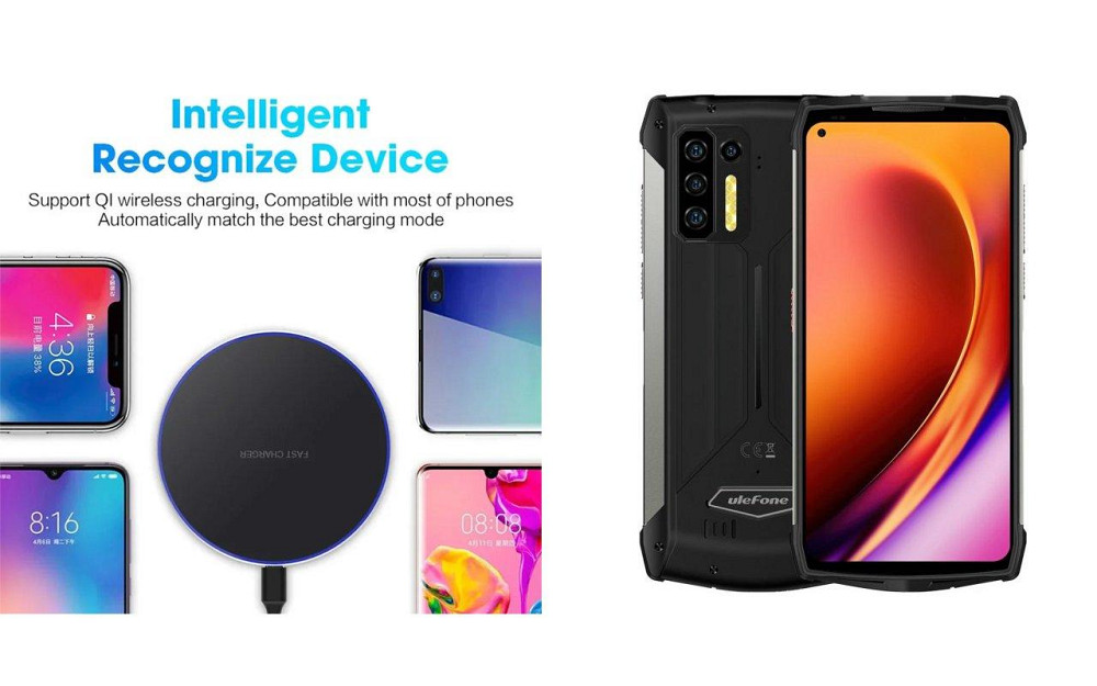 Бездротовий зарядний пристрій Copper до 30W для OPPO Find X8 Pro, USB-C, LED Київ - фото 4