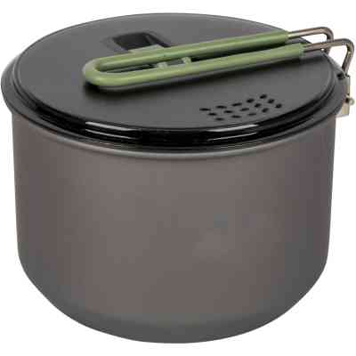 Котел туристичний Bo-Camp Explorer Hard Anodized 1 л Сірий/Зелений (2200236) Вінниця