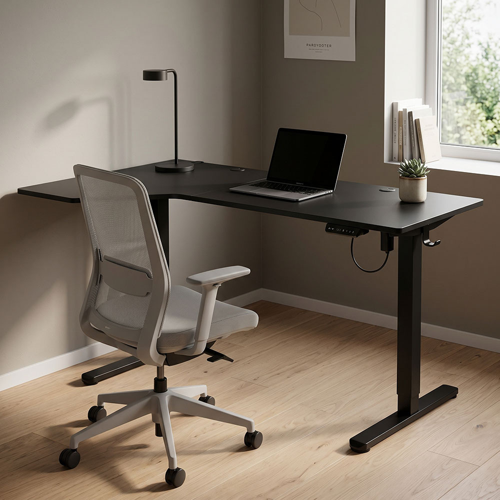 Регулируемый Стол Richman StandUp Corner Black 1450 х 850 BSTc-01 Днепр - изображение 2