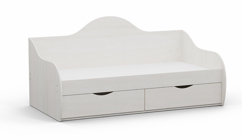 Кровать односпальная L-4, Дуб Шамоні Світлий, 1932х1000х954 Львов - изображение 1