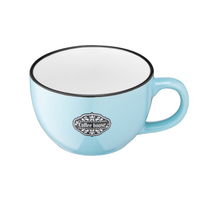 Чашка Ardesto Floerino 480 мл Blue (AR3485BL) Вінниця - фото 2