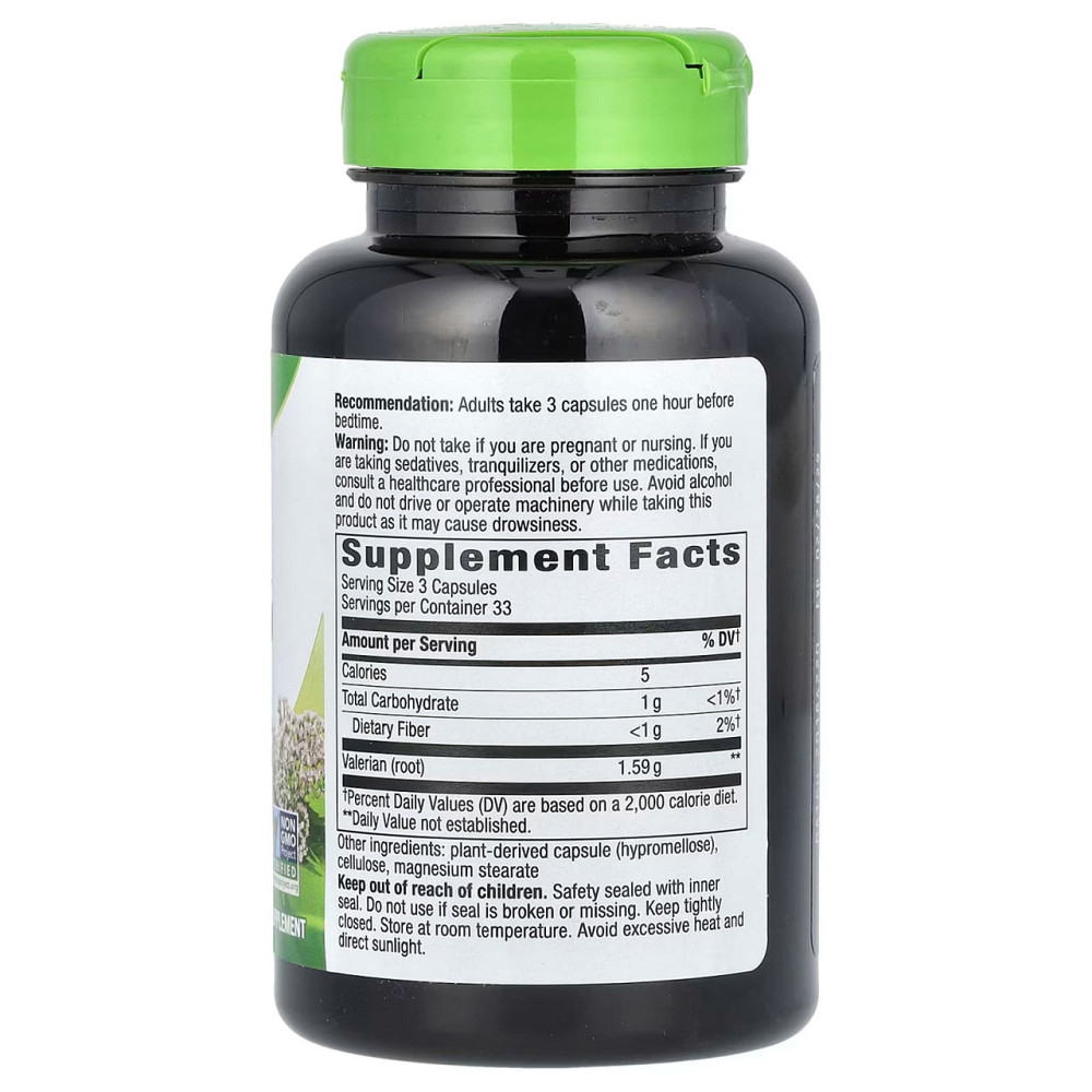 Валеріана Nature's Way Valerian Root 530 мг 100 капс Київ - фото 2