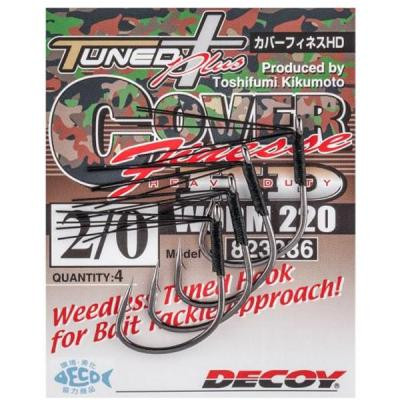 Гачок Decoy Worm220 Cover Finesse HD 1/0 (5 шт/уп) (1562.08.00) Вінниця - фото 2