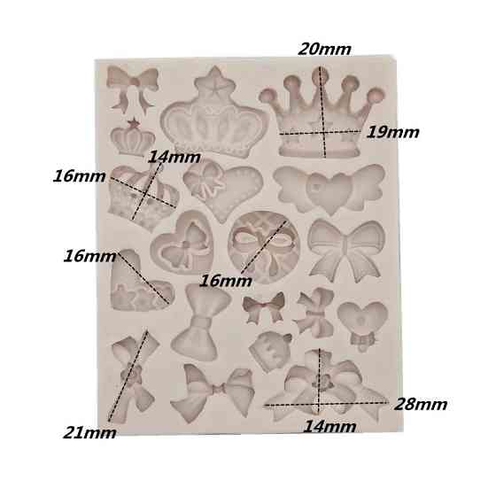 Молд силиконовый 90 на 70 мм серый Киев