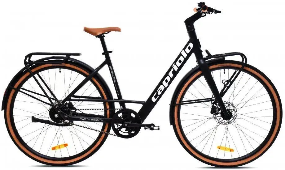 Велосипед Capriolo E-City Belt Drive Czarny Szary 28 2025 Київ - фото 1