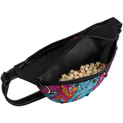 Поясная сумка-бананка для собак WAUDOG Textile "Лето" 33х17х10 см (5693) Винница