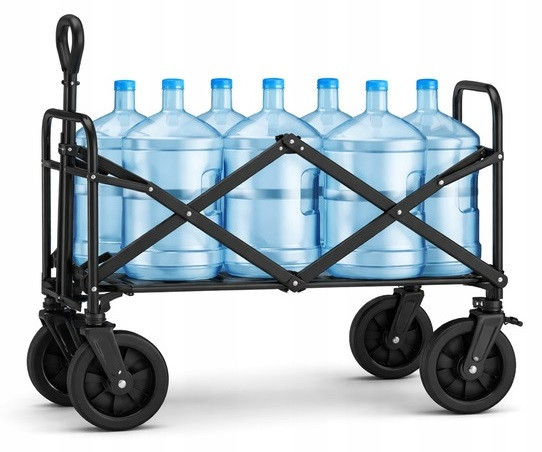 Садовая тележка транспортная складная 90 литров до 100 кг Gardlov (27542) Нововолынск - изображение 4