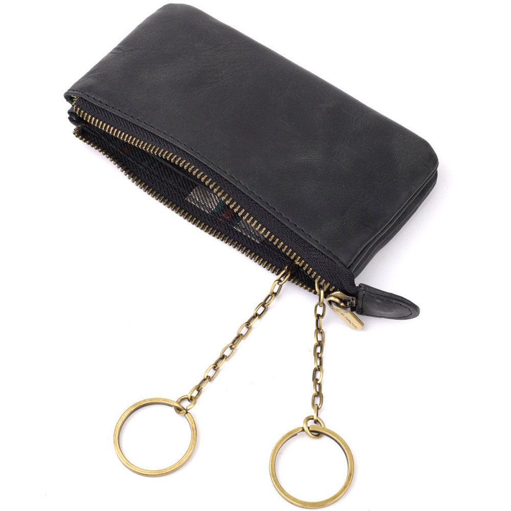 Удобная ключница на два отделения из матовой натуральной кожи Tony Perotti 20836_1 (3350 nero) Черный Киев - изображение 8