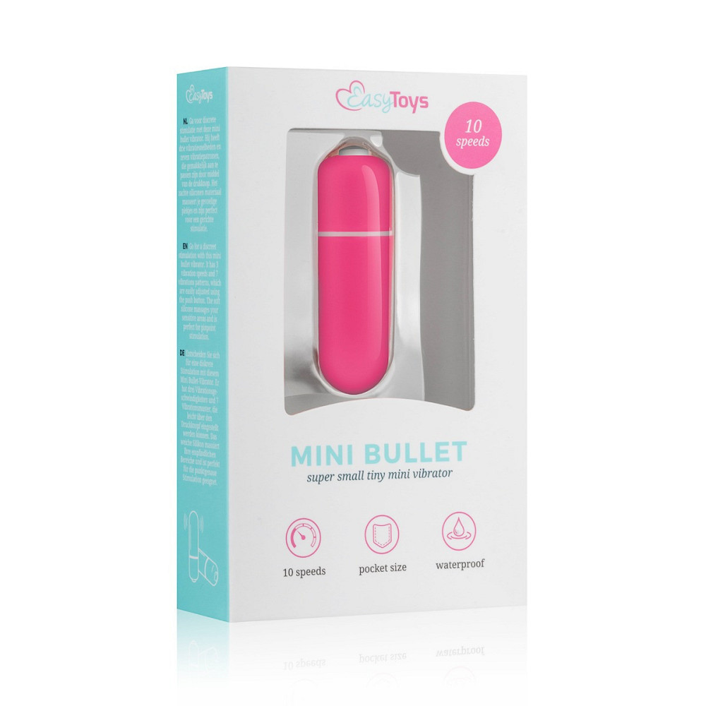 Вибропуля Easytoys, розовая , 5.5 х 1.7 см Sex Aura Киев - изображение 6