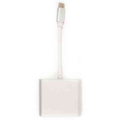 Перехідник USB C-Type - HDMI/USB PowerPlant (KD00AS1306) Вінниця