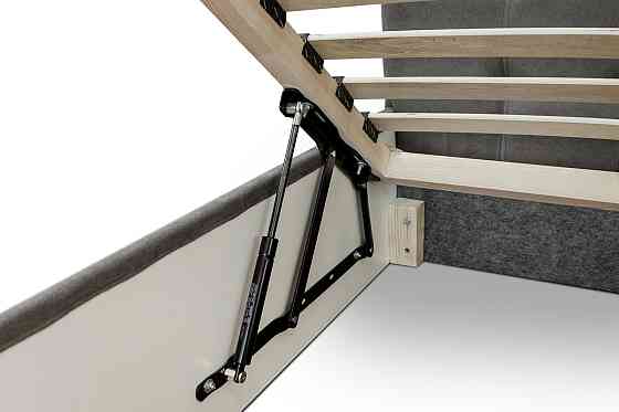 Ліжко Мішель 1600*2000 с п/м Аляска 05 сірий Днепр