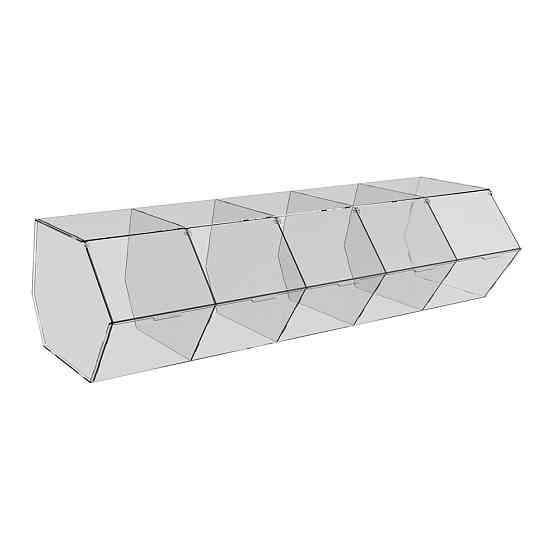 Диспенсер EKOSTAR для мармеладів, снеків, горіхів 5 комірок Київ