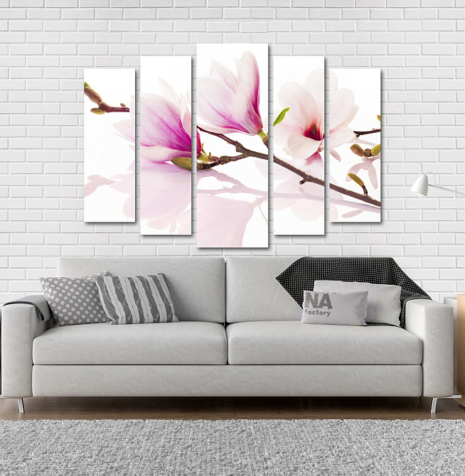 Модульна картина Квіти Магнолія Art-20_5 Київ - фото 2