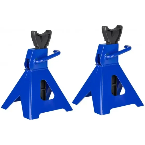 Підставки для підіймання автомобіля ALSJ-3T 180мм х 190мм професійні підставки‑козлики для авто AL‑FA в комплекті 2 шт Львів