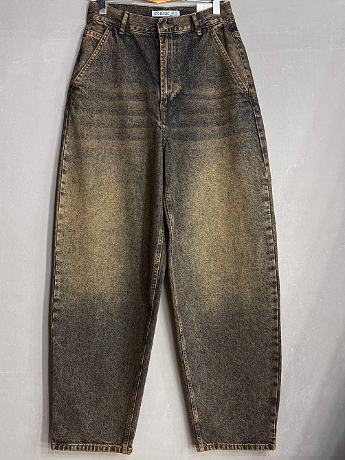 Джинсы женские It’s Basic 2952-17 skater baggy бананы коричневые, коричневый, 38, 38, 80 см, 112 см Киев - изображение 2