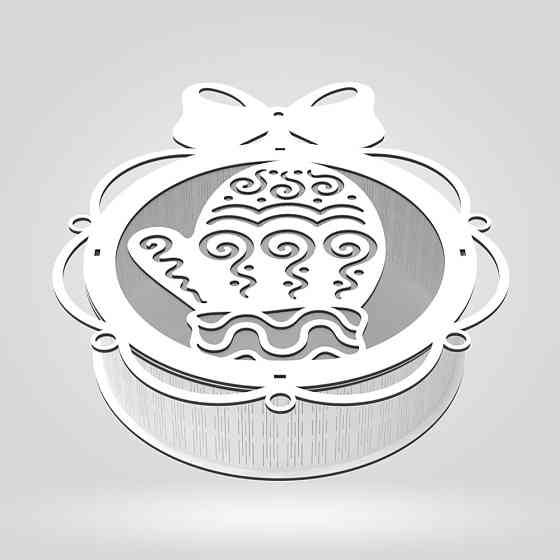 Подарочная коробка EKOSTAR d200 h60 Киев