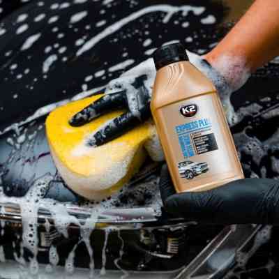 Автошампунь K2 Express Plus "Лимон" з воском 500 мл (K140) Вінниця