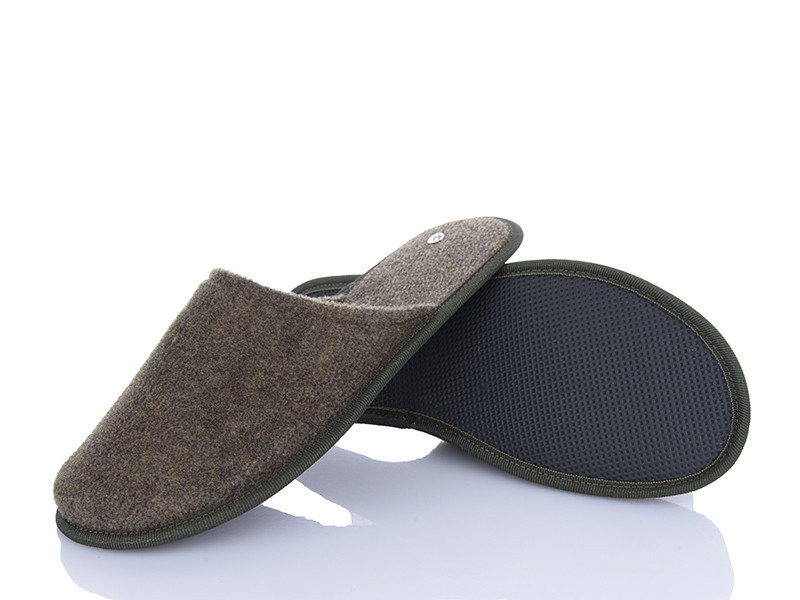 Тапочки домашние мужские хаки закрытый носок Одесса - изображение 7