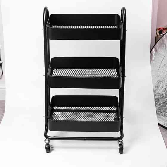 Yiwu Мобільний візок для кухні трирівневий металевий HP-46-5 Коломыя